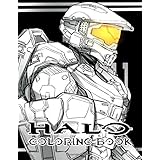 Halo Coloring Book: 35+ exclusive illustrations for Halo fans