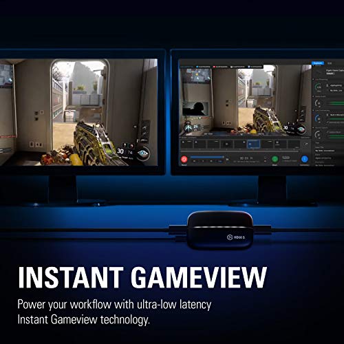 Elgato Hd60 S External Capture Card Stream And Record In 1080p60 With Ultra Low Latency On Ps5 Ps4 Pro Xbox Series X S Xbox One X S In Obs Twitch Youtube Works With Pc Mac In Dubai