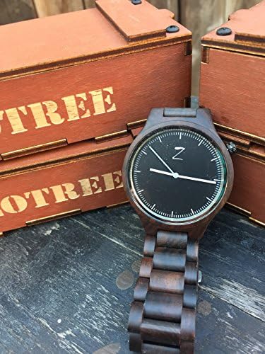 The BANDOOU Series Diver watch, men and women, Sports watch, Wooden watch with wooded bracelet, ECO Friendly design, by ZoTree Designs