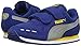 PUMA Cabana Racer Mesh V Kids Sneaker (Toddler/ Little Kid/ Big Kid), Mazarine Blue/ Limestone, 3 M US Little Kid