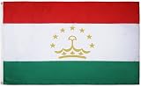 AZ FLAG Tajikistan Flag 3x5 ft 100D Polyester w/ Two Metal Grommets