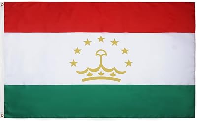 AZ FLAG Tajikistan Flag 3x5 ft 100D Polyester w/ Two Metal Grommets
