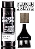 Redken Brews COLOR CAMO 5 Minute Custom Gray Camoflauge Hair Color (with Sleek Tint Brush) (Light Ash)
