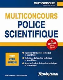 Multiconcours, police technique et scientifique