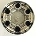 REPLACEMENT PART: Set of 4 Chrome Chevy Silverado 6 Lug 1500 Center Caps 16