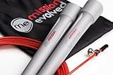 Premium Jump Rope – Perfect for Boxing, MMA, WOD’s, Cardio, Exercise & Fitness – Easy Adjustable Cable