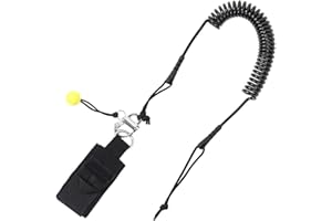 KsngTixe 5MM Quick Release Surf Paddle Leash with Adjustable Ankle Strap for Surfing, SUP, Kayak & Water Sports - 1pc