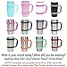 F-32 Handle - 19 COLORS - 20oz Size - Compatible with 20 Oz YETI Tumbler Travel Mug (20OZ, COOL PURPLE (PINKISH PURPLE))