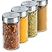 Rotating Spice Rack with 16 Spice Jars - Durable and Stylish Revolving Seasoning Storage and Organizer with Sturdy Bottles and Stable Base Stand, Perfect for your Kitchen Countertop and Dining Table