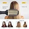 Hair-Dryer-Brush-Hot-Air-Brush-Professional-Hair-Dryer-Volumizer-3-in-1-Upgrade-Anti-Scald-Negative-Ionic-Technology-Hair-Straightener-BrushSalon-Negative-Ion-Ceramic-Electric-Blow-Dryer Hair Dryer Brush, Hot Air Brush, Professional Hair Dryer & Volumizer 3 in 1 Upgrade Anti-Scald Negative Ionic Technology…