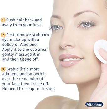 albolene moisturizing cream