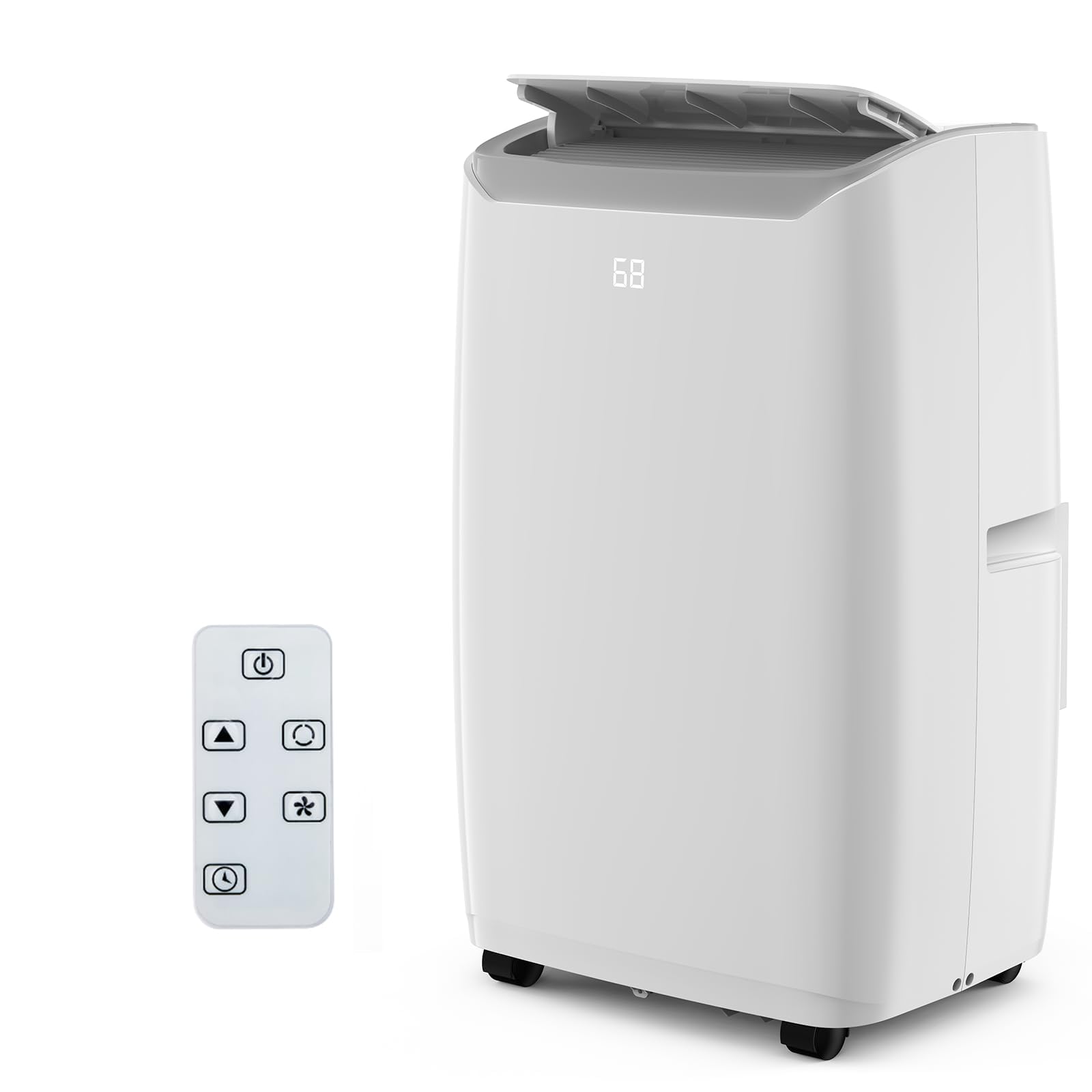 Photo 1 of 14000 BTU Portable Air Conditioners with Remote Control, 3-in-1 Free Standing Cooling AC Unit with Fan & Dehumidifier, Cools Room up to 750 sq.ft, Smart/Sleep Mode,3 Speed,Auto Swing,24H Timer