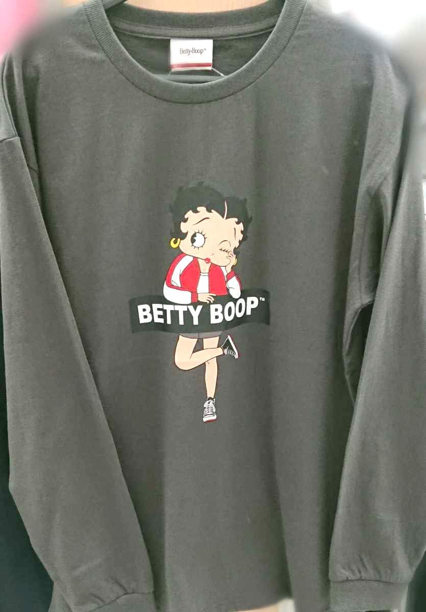 Amazon Co Jp Llサイズ メンズ ベティ ブープ トレーナー ベティちゃん Betty Boop ホビー