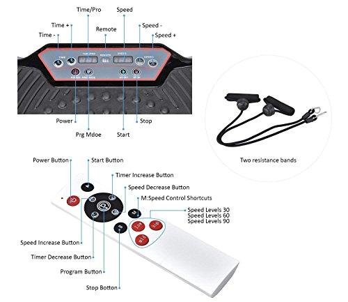 image for IDEER LIFE iDeer Vibration Platform Fitness Vibration Plates,Whole Bod