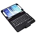 NEWSTYLE Removable Wireless Bluetooth Keyboard ABS Plastic Laptop Stylish Keys and Protective Case for Samsung Galaxy Tab A 8.0