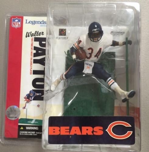 Walter Payton McFarlane Legends Action Figure Series 2 Variant - RARE White Jersey