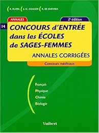 Concours d'entrée dans les écoles de sages-femmes