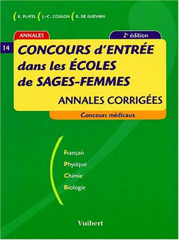 Concours d'entrée dans les écoles de sages-femmes