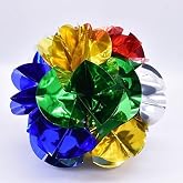 SUMAG Appearing Ball Flower Spring Flowers Magic Tricks Stage Illusions Gimmick Accessories Appear Large Bouquet Magic Props (18 cm/7.09 inches)