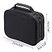 BTSKY Double-Ended Art Marker Carrying Case Organizer for Lipsticks-40 Slots Canvas Zippered Markers Storage(Black)