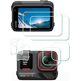 ULBTER Screen Protector for Insta360 Ace Pro 2 LCD+Lens Camera [6 Pcs] | Tempered Glass for insta 360 Ace Pro2 0.3mm 9H Hardness Anti-Scrach Anti-Bubble