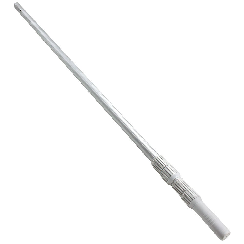 Photo 1 of SplashTech 1.25" Smooth Telescopic Pool Pole, Extending from 4 to 12 Feet - Universal Pool Poles for Cleaning Made of Durable, 1mm Thick Aluminium - Extendable Pole for Pool Maintenance.