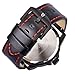 Zeiger New Mens Military Sport Digital Waterproof Army Field Wrist Watch, 3D Big Face Forces for Boyfriend Marine Corps Swiss Band (Black)