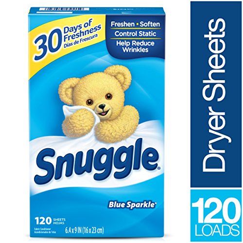 Snuggle Fabric Softener Dryer Sheets, Blue Sparkle, 120 Count Pricepulse