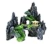 Saim Aquarium Mountain View Ornament Tree House Cave Bridge Fish Tank Decoration Underwater Environment, Aquariums, Fish Tank, Gardens