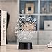 Millennium Falcon Night Light Christmas Thanksgiving Day Gift, ProCIV 3D Illusion 7 Color Multicolored Changing with USB Powered Table Desk Lamp for Children Bedroom Household Home Decoration Gift