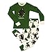 Lazy One Boys' Big Foot I Believe Long Sleeve PJ Set