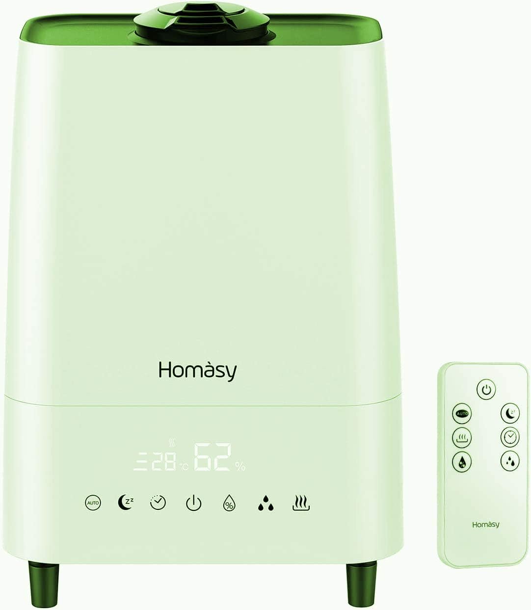 Homasy 5.5L Humidifier, Warm and Cool Mist Humidifier with