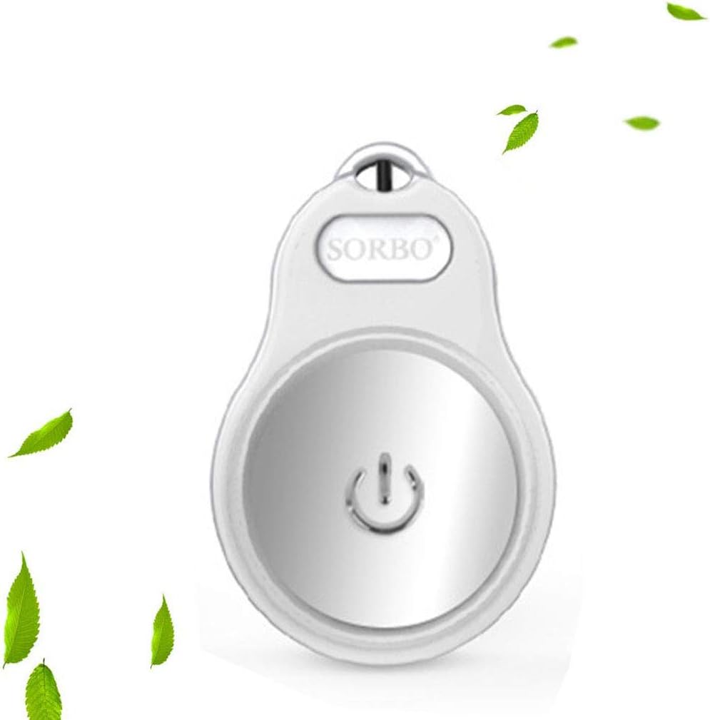 FXXJ Air Purifier Necklace Portable, Travel Wearable Negative Ion Generator for Cleaning Germs, Dust, Viruses, Bacteria, and A Gift to Protect Your Lover,White