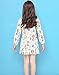 Girls Cotton Longsleeve Party Dresses Special Occasion Cartoon Print by Fiream