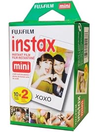 Fujifilm INSTAX Mini Instant Film Twin Pack (White)