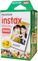 Fujifilm INSTAX Mini Instant Film Twin Pack (White)
