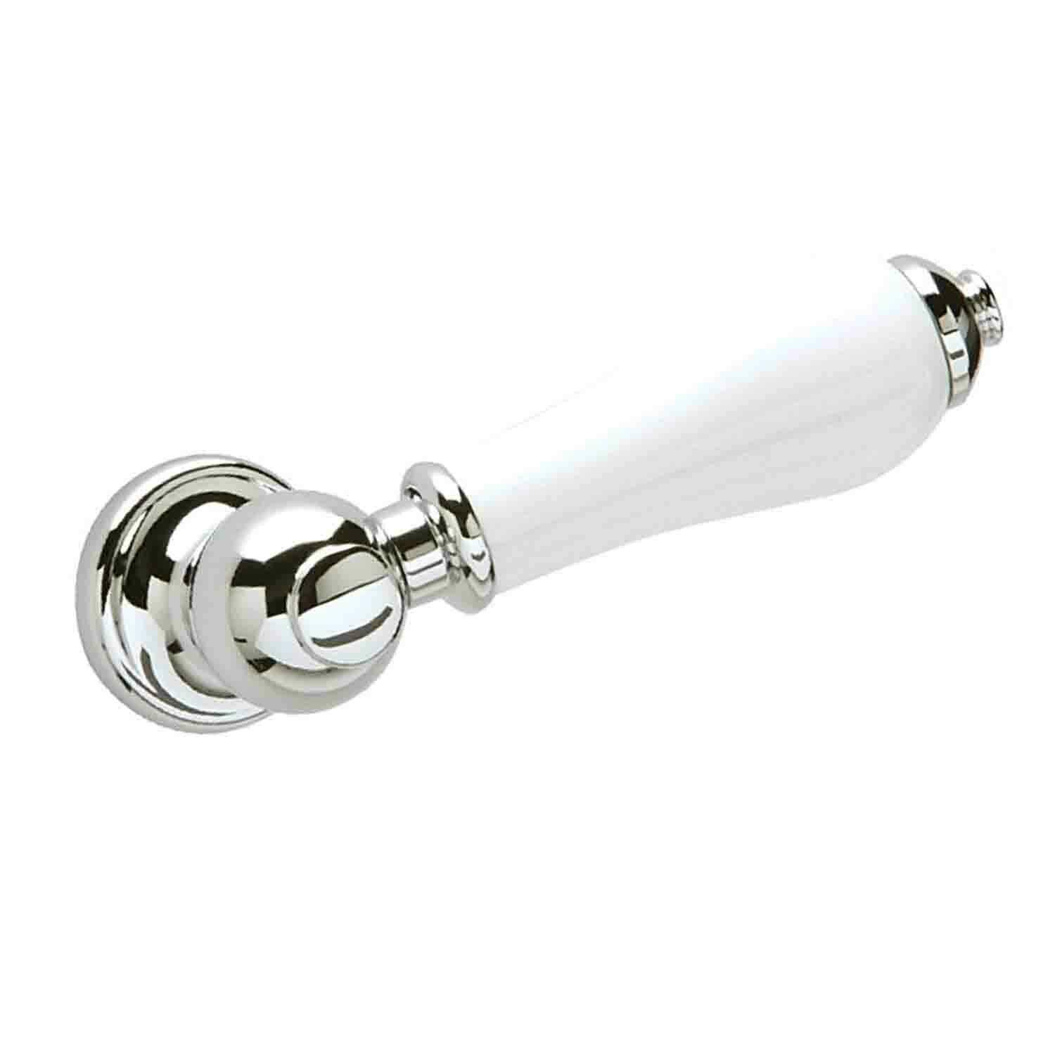 Heritage Chrome Plated & White Porcelain Vintage Cistern Lever CPC00