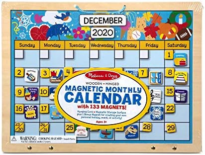 melissa and doug calendar amazon