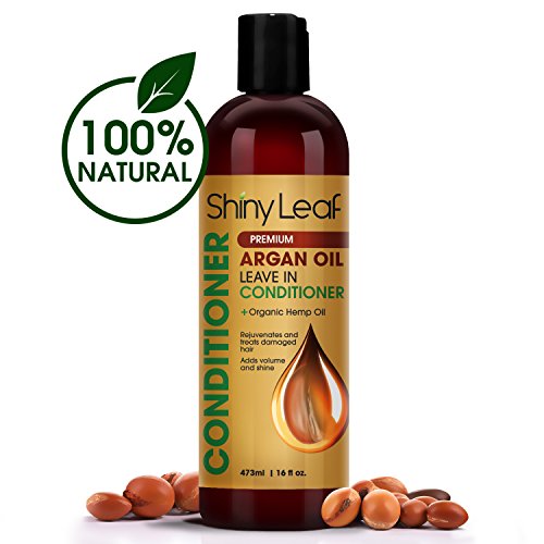 Buy Shiny Leaf Argan Oil Leave In Conditioner + Hemp Oil Anti Hair