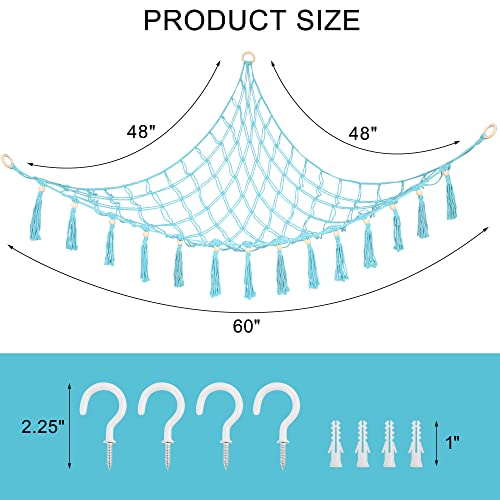 LotFancy Stuffed Animal Net or Hammock, 60