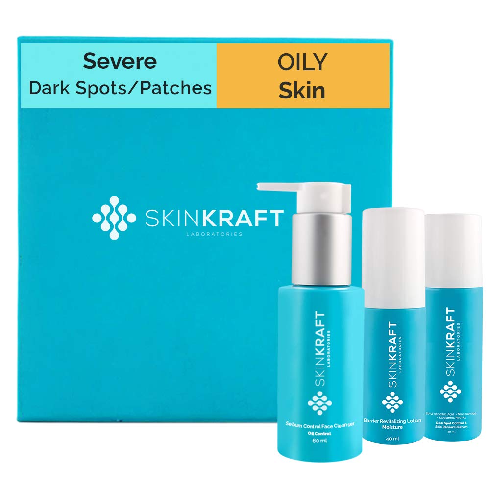 Buy SkinKraft Severe Dark Spot Removal Kit For Oily Skin Customized