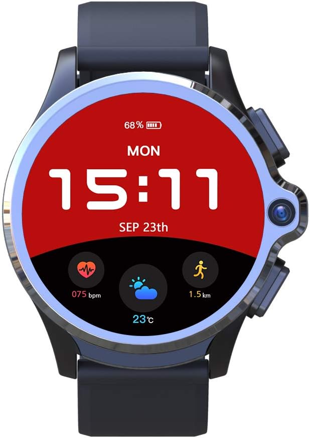 SUQIAOQIAO KOSPET Prime SE 1.6 Inch HD TFT IPS Full Touch Screen Smart Watch, Dual Camera 1 + 16G Large Memory 1260 Mah Battery Multi Functions