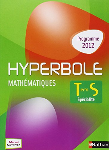 Mathématiques, Term S spécialité