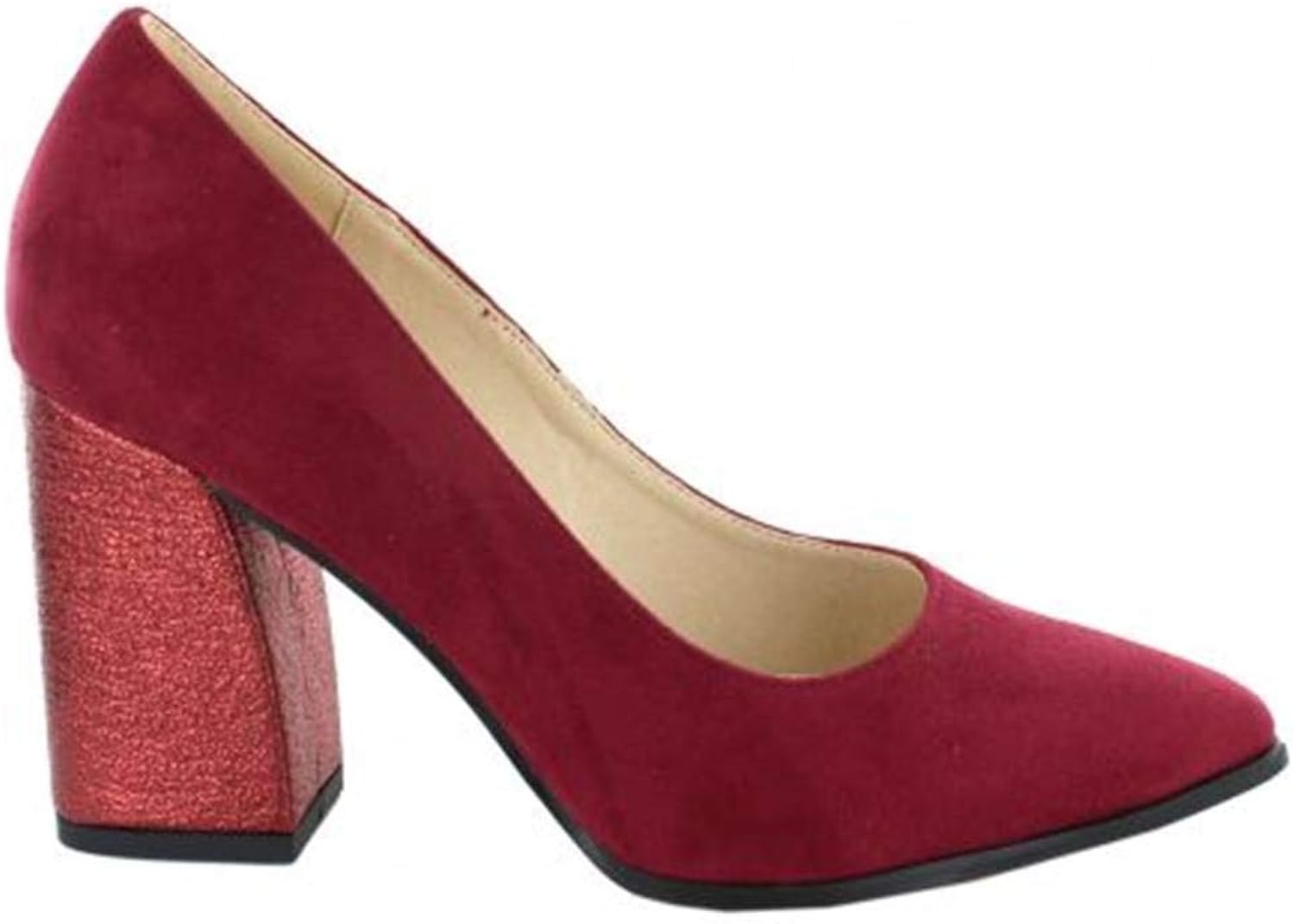 amazon burgundy heels