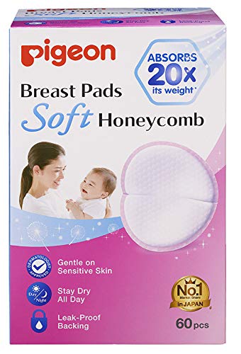 Pigeon Breast Pads Honeycomb, 60 Pieces