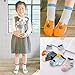 Children's socks Lovely assorted animal kids socks (Medium(Ages 4-6), A (5 pairs))