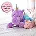 FIND-ME FRIENDS 3 Piece Talking Unicorn Stuffed Animal with Babies, Surprise Hide and Seek Toy, Fluffy Stuffed Animals Set for Preschool and Children Ages 2 and Up