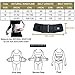 MERMAID'S MYSTERY Waist Trimmer for Women and Men - Sweat Bands for Stomach - Sweat Belt for High-Intensity Training Workouts