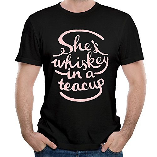 Men's She's Whiskey In A Teacup Performance Joggers Shorts Sweatpants Black