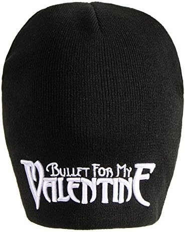 Bullet For My Valentine Unisex-adults Logo Beanie - One size, Black